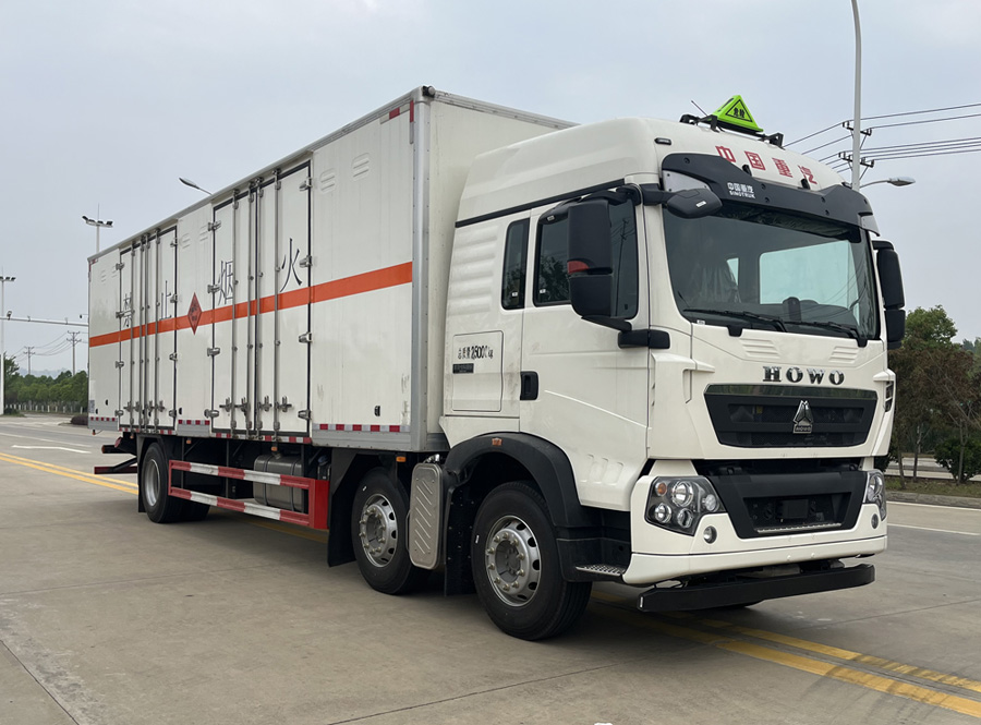 中城通達(dá)牌CLE5253XQYC1爆破器材運輸車公告圖片