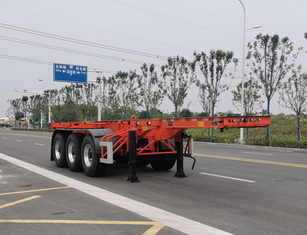 福狮牌8.2米35.8吨3轴集装箱运输半挂车(LFS9406TJZDT)
