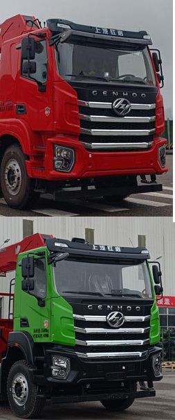 明健神力牌MJA5310JSQHY6隨車起重運(yùn)輸車公告圖片