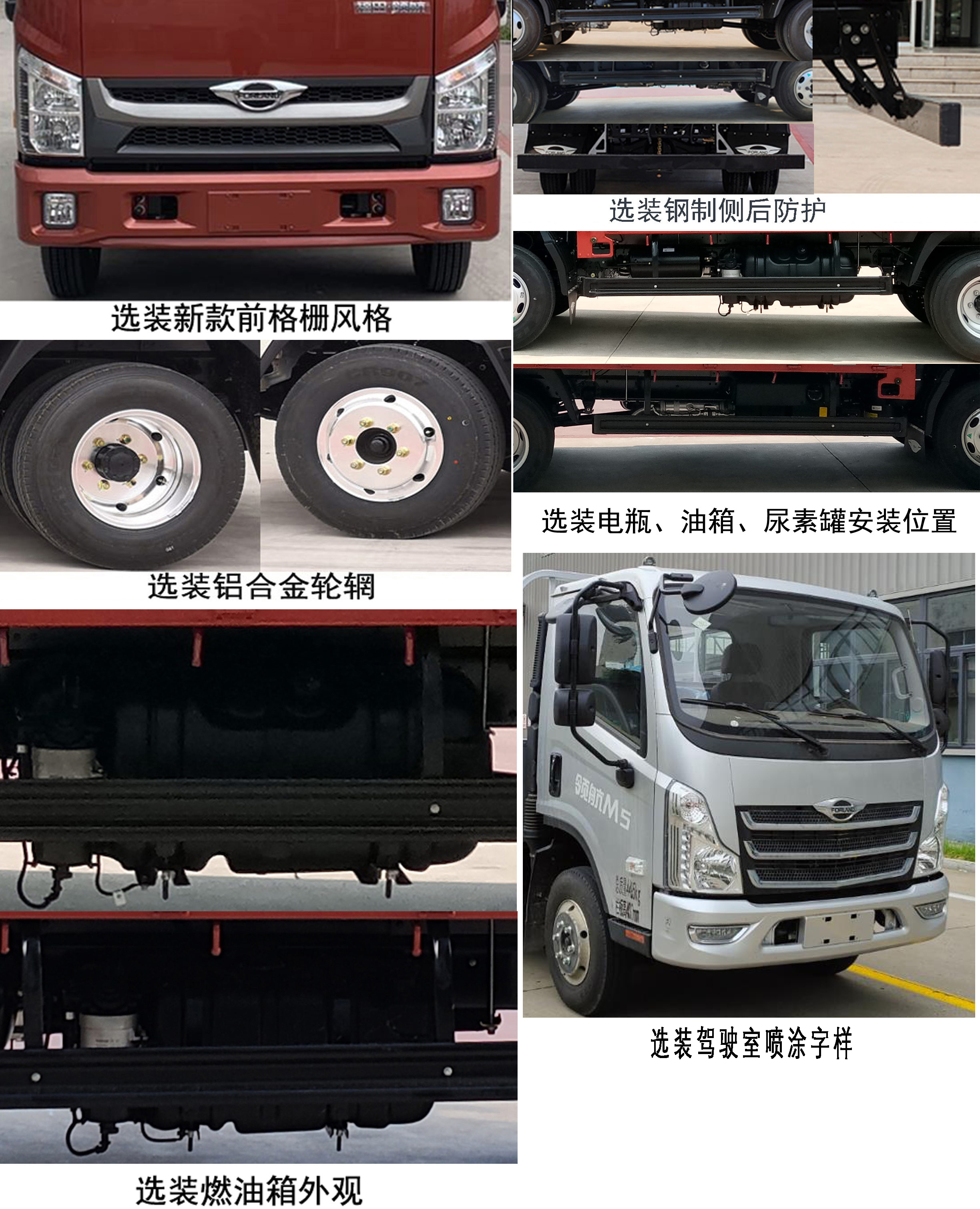 福田牌BJ5046CCY9JBA-52仓栅式运输车公告图片