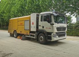 圣岳牌SDZ5186TSLBEV纯电动扫路车