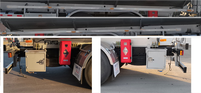 通華牌THT5267GRYSQ易燃液體罐式運(yùn)輸車公告圖片