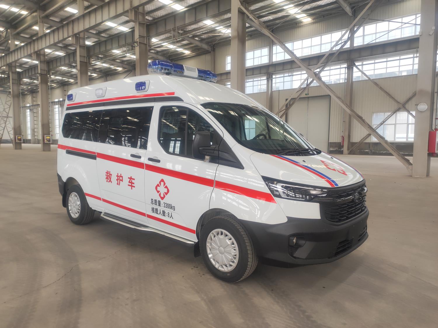 康福佳牌QJM5036XJH5-6救护车图片