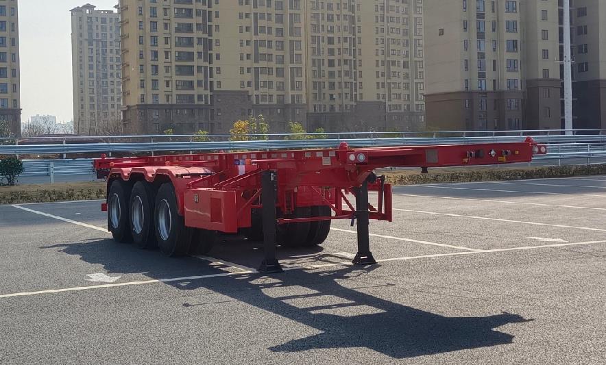中振汉江牌9.8米35.1吨3轴集装箱运输半挂车(HJZ9403TJZ)