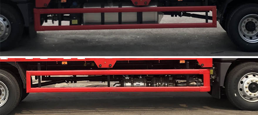 解放牌CA5180CCYP28K62L4E6A80倉柵式運輸車公告圖片