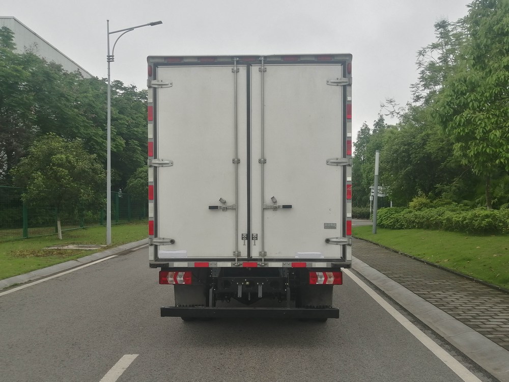 陜汽牌SX5046XXYBEV341N純電動(dòng)廂式運(yùn)輸車公告圖片