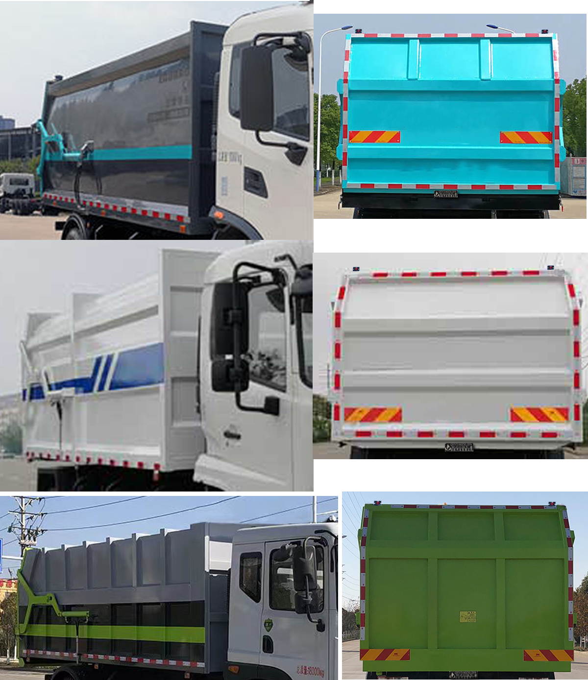 啟敬牌QHV5180ZXLDF6廂式垃圾車公告圖片