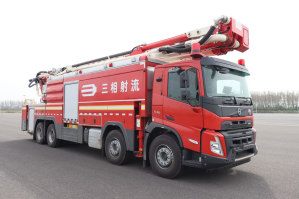 举高喷射消防车