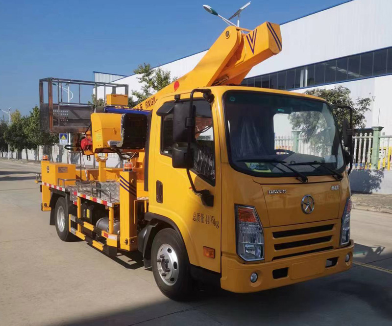 日昕牌HRX5040JGKCG6高空作業(yè)車公告圖片