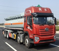 楚风牌HQG5320GFW6CA腐蚀性物品罐式运输车