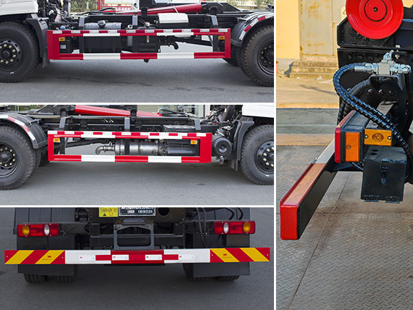 玉驍瓏牌YBH5180ZXXD6車廂可卸式垃圾車公告圖片