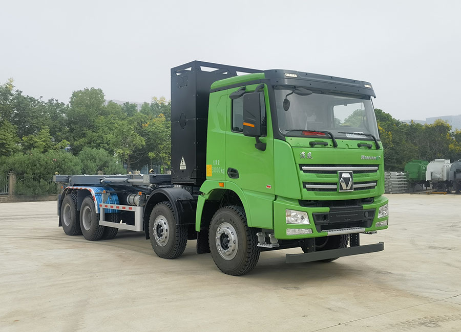 悅達牌YD5314ZXXBEV換電式純電動車廂可卸式垃圾車公告圖片