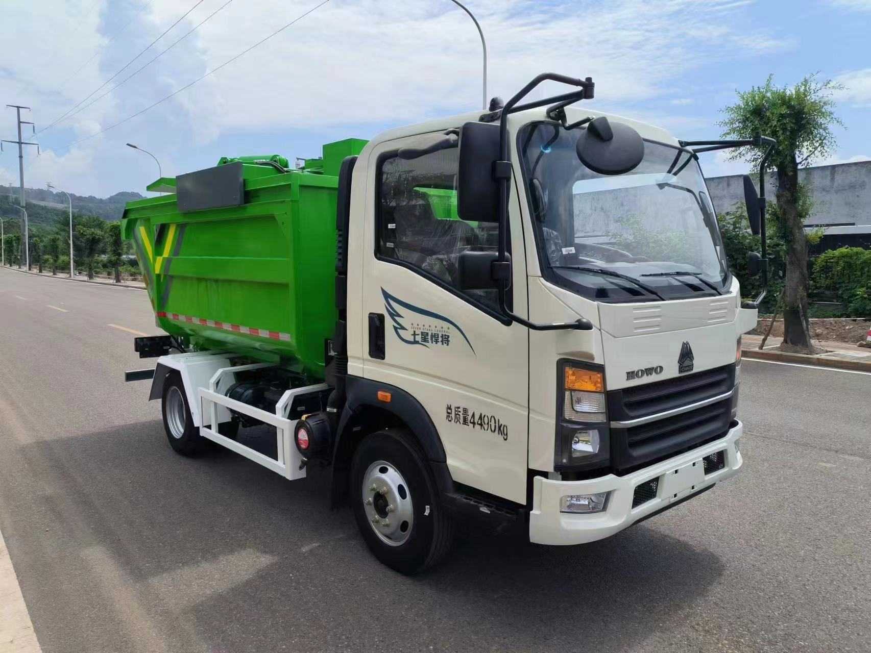 XSP5040ZZZZZ型自装卸式垃圾车图片