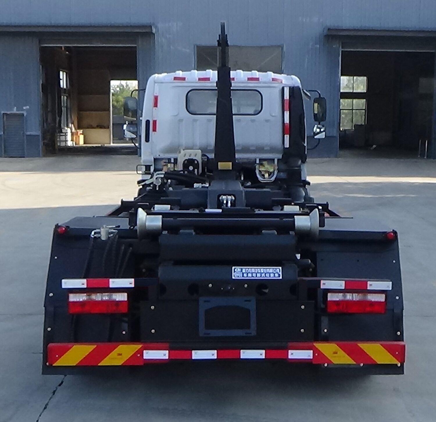 程力威牌CLW5140ZXXBHJ車廂可卸式垃圾車公告圖片