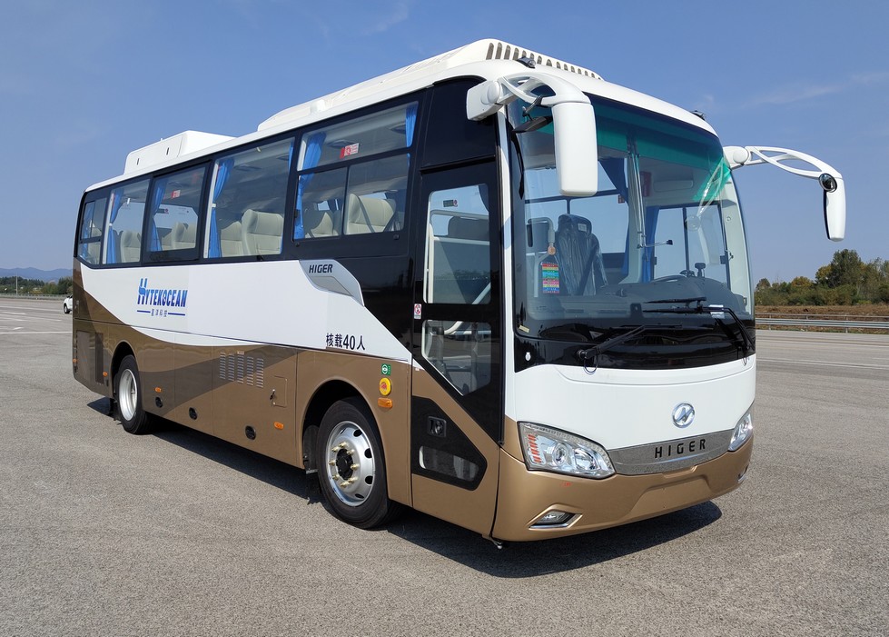 海格牌KLQ6909HYFCEV1N1燃料电池客车公告图片