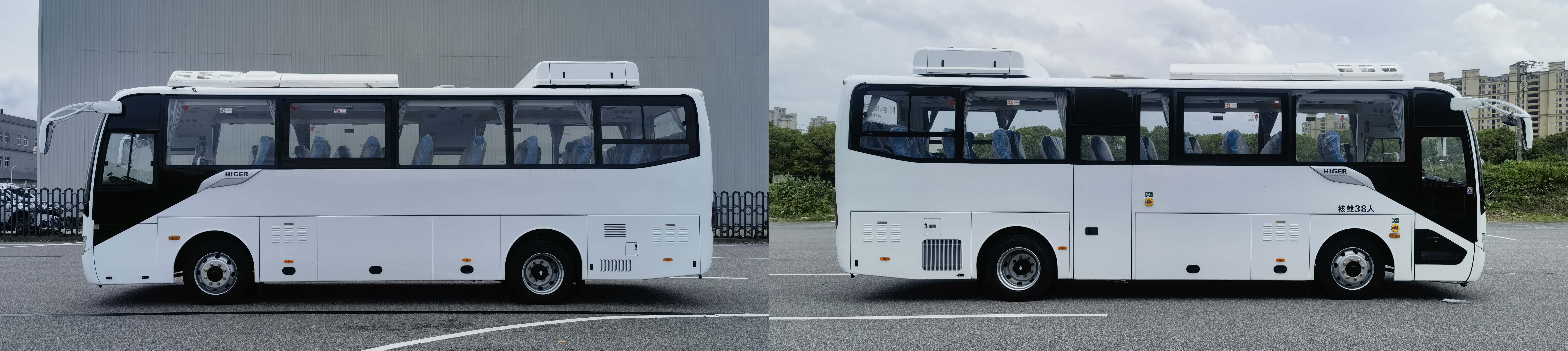 海格牌KLQ6909HYFCEV1N1燃料电池客车公告图片