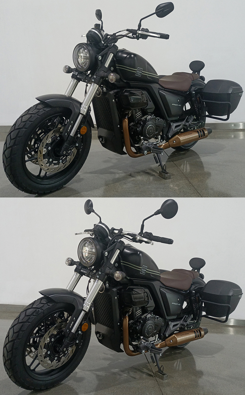 赛科龙牌SR400-2C两轮摩托车公告图片