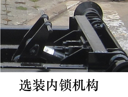 福龙马牌FLM5040ZXXDTBEV纯电动车厢可卸式垃圾车公告图片