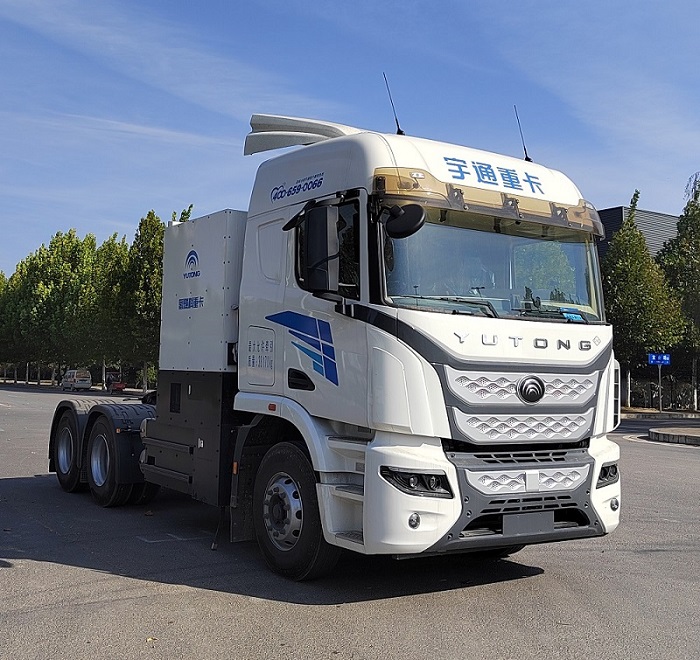 宇通牌ZKH4250P4FCEV3MD燃料电池半挂牵引车图片