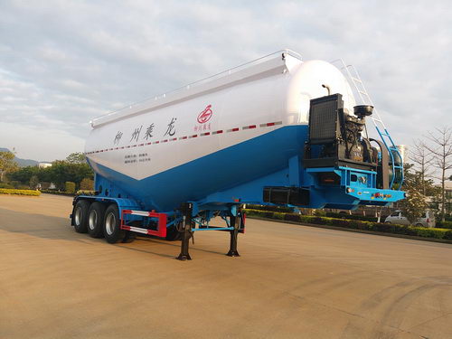 福狮牌10.9米32.1吨3轴中密度粉粒物料运输半挂车(LFS9406GFL45)