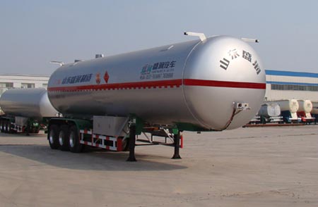 盛润牌11.5米28.2吨3轴液化气体运输半挂车(SKW9405GYQ)