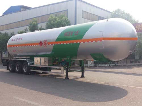 昌骅牌13.6米26吨3轴液化气体运输半挂车(HCH9406GYQD5)