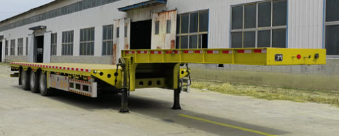 低平板半挂车