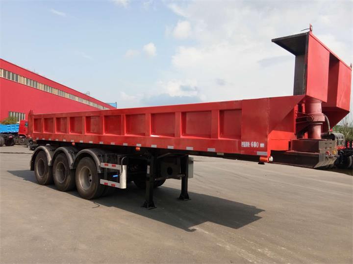 海福龙牌9米32.5吨3轴自卸半挂车(PC9400Z)