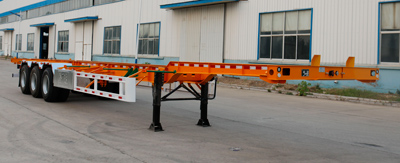 梁郓牌14米35.4吨3轴集装箱运输半挂车(SLY9402TJZE)