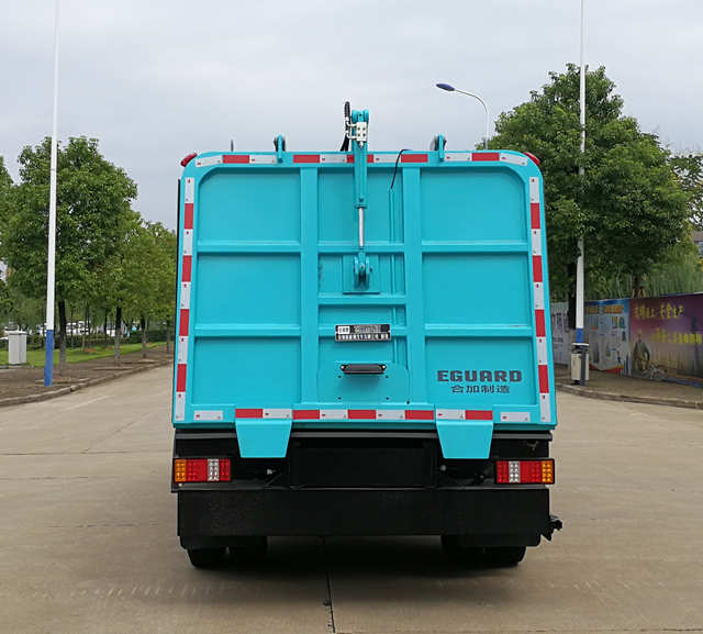 合加牌HJK5101ZZZSTBEV纯电动自装卸式垃圾车公告图片