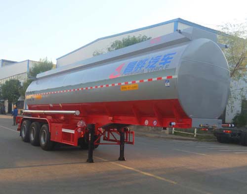 昌骅牌11米31.5吨3轴普通液体运输半挂车(HCH9407GPG)
