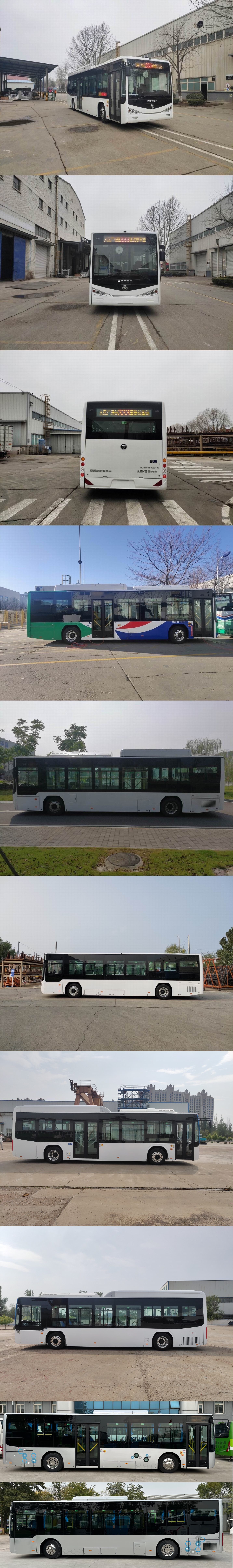 福田牌BJ6105EVCA-46纯电动城市客车公告图片