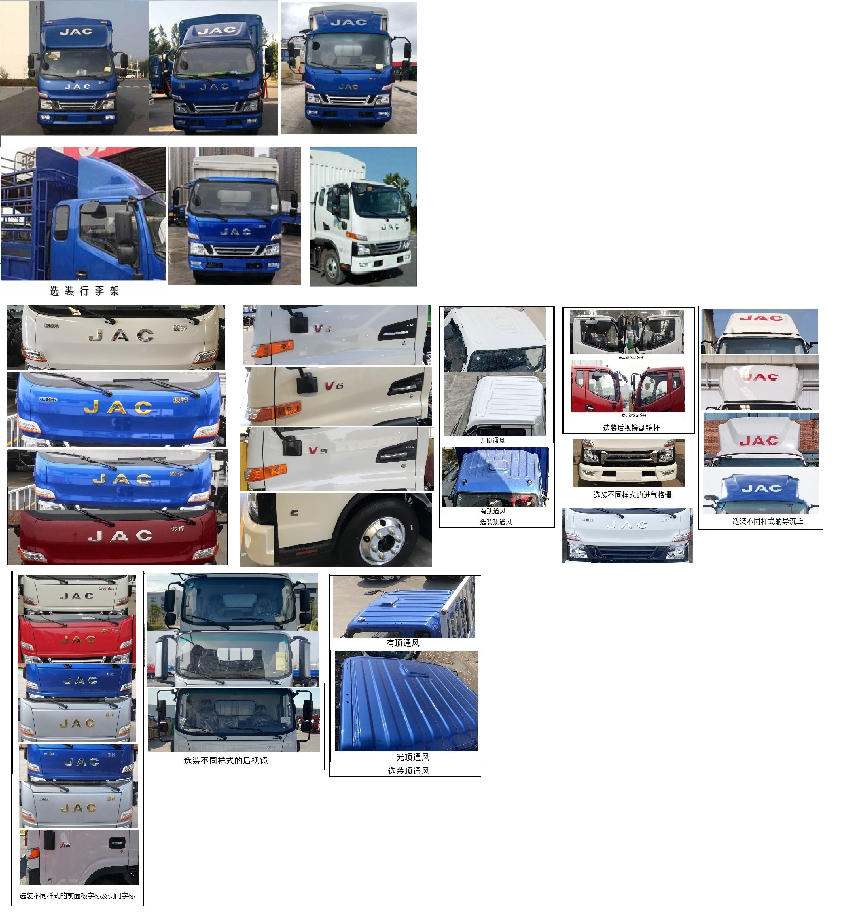 江淮牌HFC5048CCYB31K5C7S倉柵式運輸車公告圖片