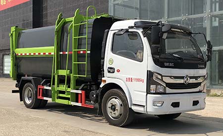 东风股份多利卡D7 CLW5120ZZZKDL自装卸式垃圾车图片