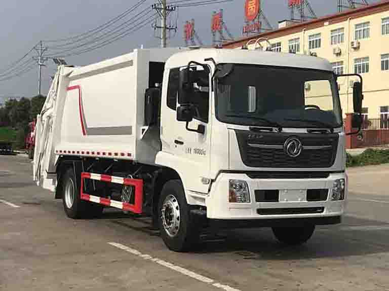 帝王环卫牌HDW5181ZYSD6压缩式垃圾车公告图片
