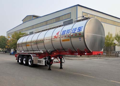昌骅牌11米33吨3轴普通液体运输半挂车(HCH9405GPG)