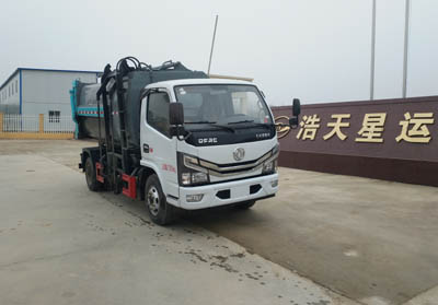 东风股份多利卡D6 HTX5070ZZZEL6自装卸式垃圾车图片