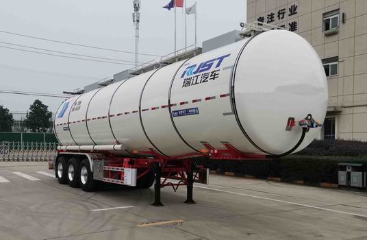 瑞江牌11.7米33.1吨3轴普通液体运输半挂车(WL9400GPG40)