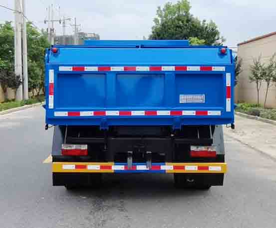东风股份多利卡D7 HTX5120ZLJL6自卸式垃圾车公告图片