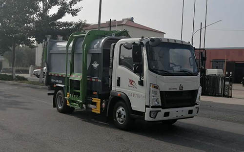 华星牌CCG5071ZZZZ6自装卸式垃圾车图片