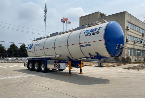 瑞江牌12.1米33.5吨3轴普通液体运输半挂车(WL9405GPGS42Y)