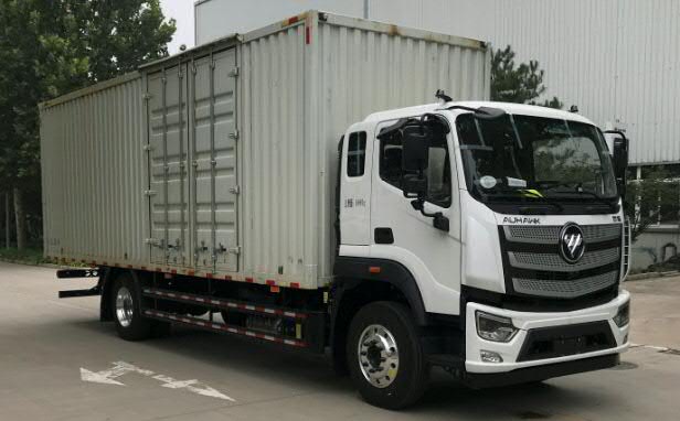 福田牌BJ5166XXY-3A廂式運(yùn)輸車公告圖片