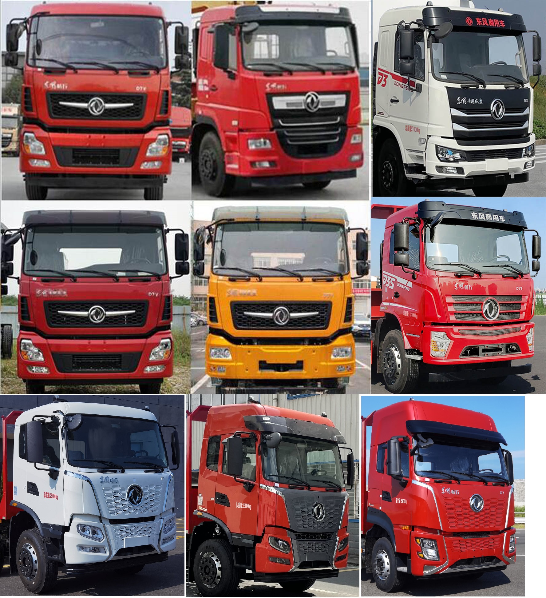 東風牌DFV5317TPBGP6D平板運輸車公告圖片