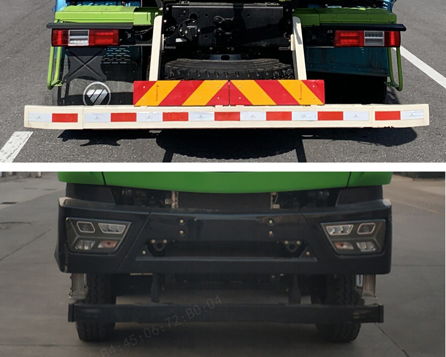 歐曼牌BJ5319GJBY6GRL-13混凝土攪拌運輸車公告圖片