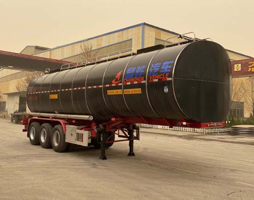 昌骅牌10.5米32.4吨3轴普通液体运输半挂车(HCH9404GPG)