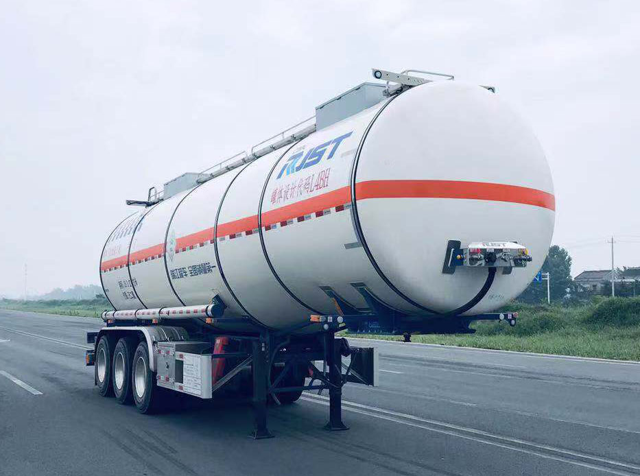 瑞江牌11.6米33吨3轴毒性和感染性物品罐式运输半挂车(WL9405GDGD35Y)