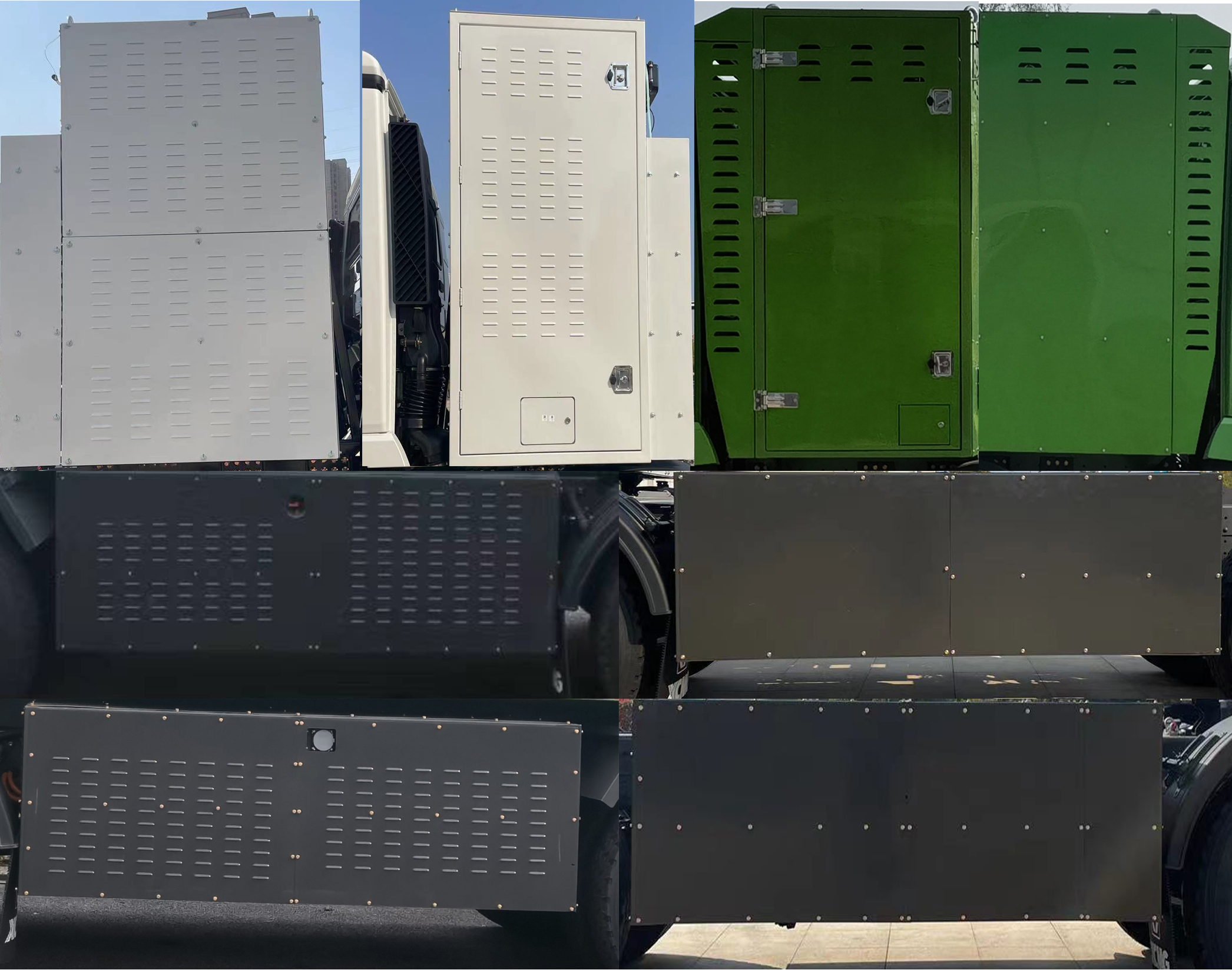 燃料电池自卸式垃圾车图片