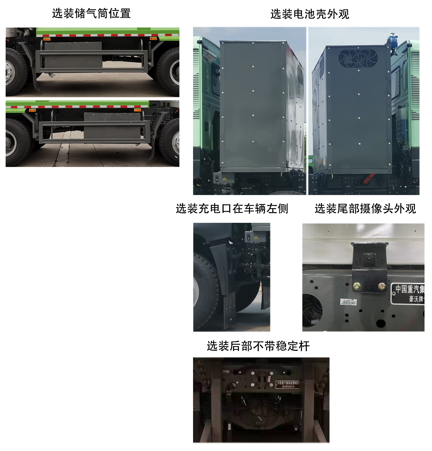 豪沃牌ZZ3312V4067Z1BEV纯电动自卸汽车公告图片