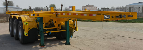 龙恩牌9.5米35.3吨3轴集装箱运输半挂车(LHE9402TJZ)