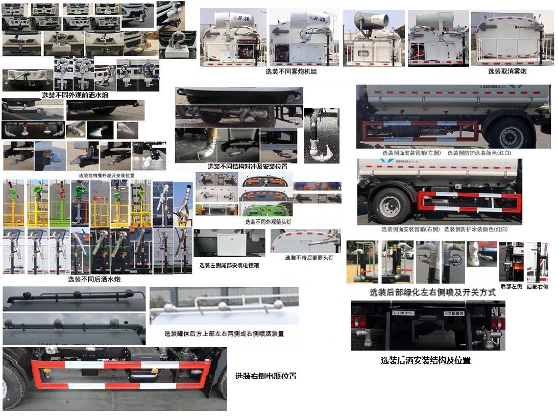 东风牌EQ5181GPSSEH6绿化喷洒车公告图片